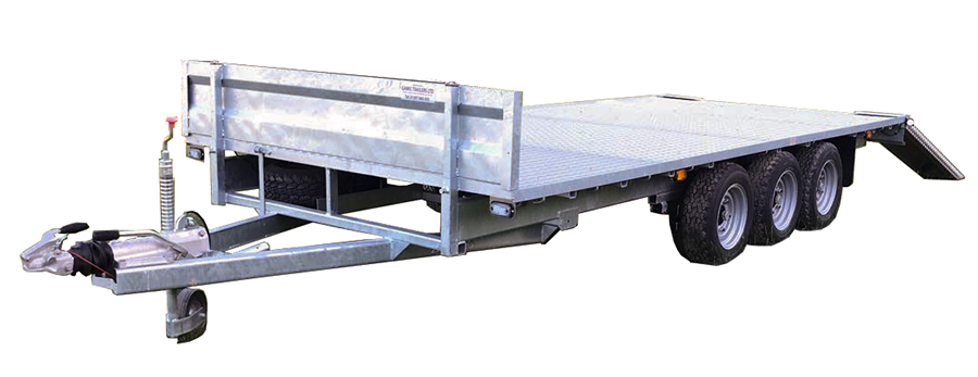 flatbed goods trailers